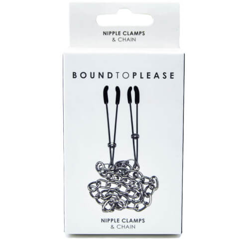Bound to Please Nipple Clamps & Chain - Image 5