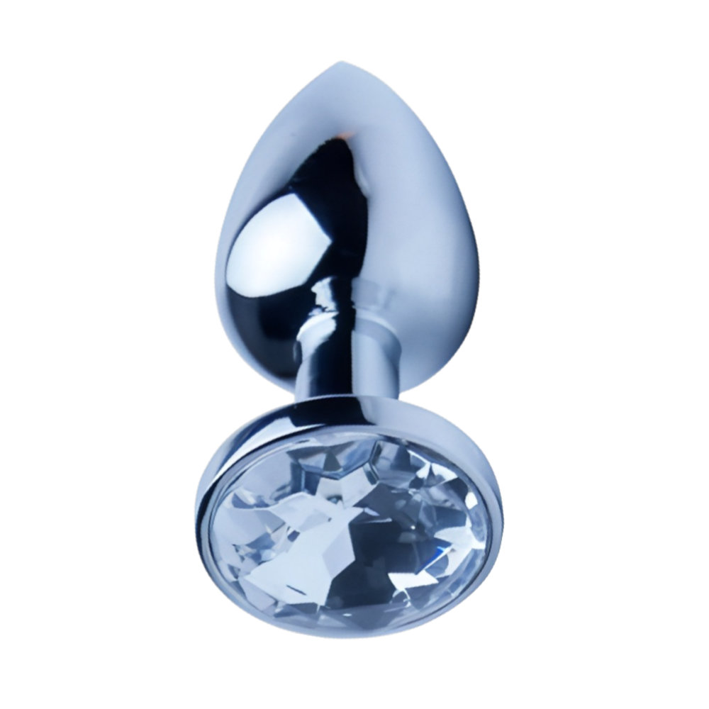 Precious Metals Silver Butt Plug-Small - Image 4