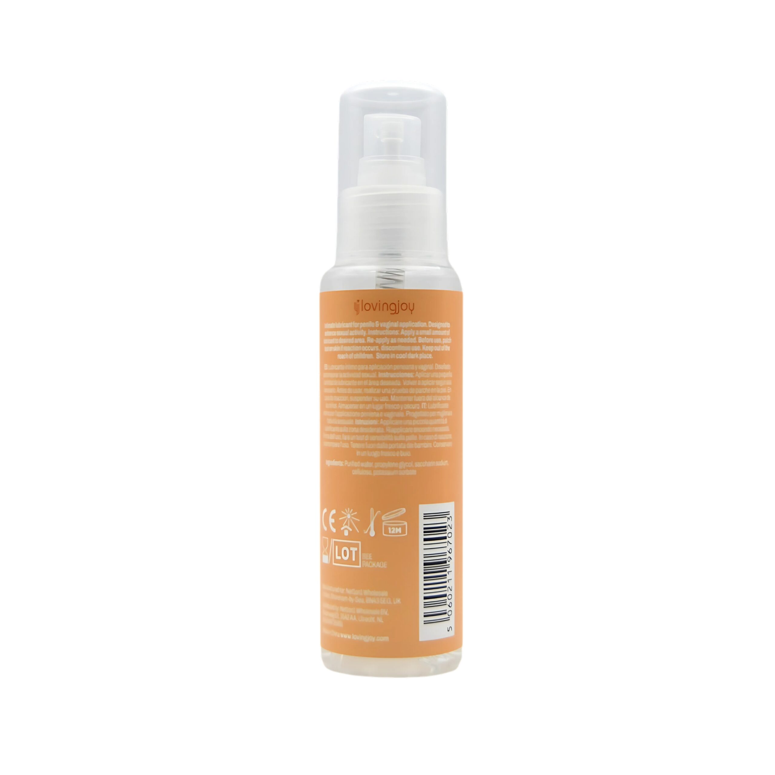 Loving Joy Peach Flavoured Lubricant 100ml - Image 4